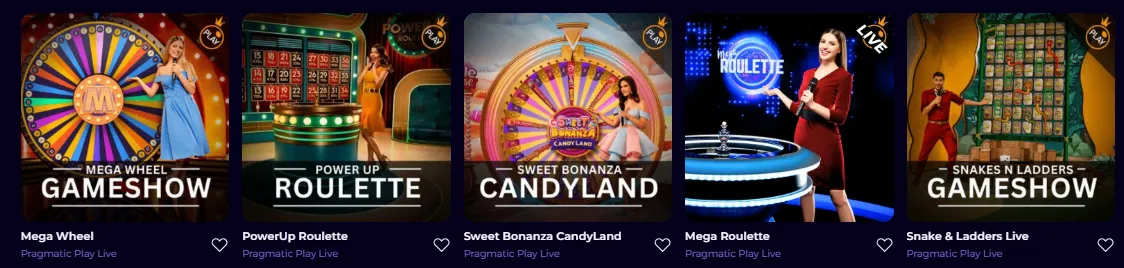 spinbuddha casino live game shows