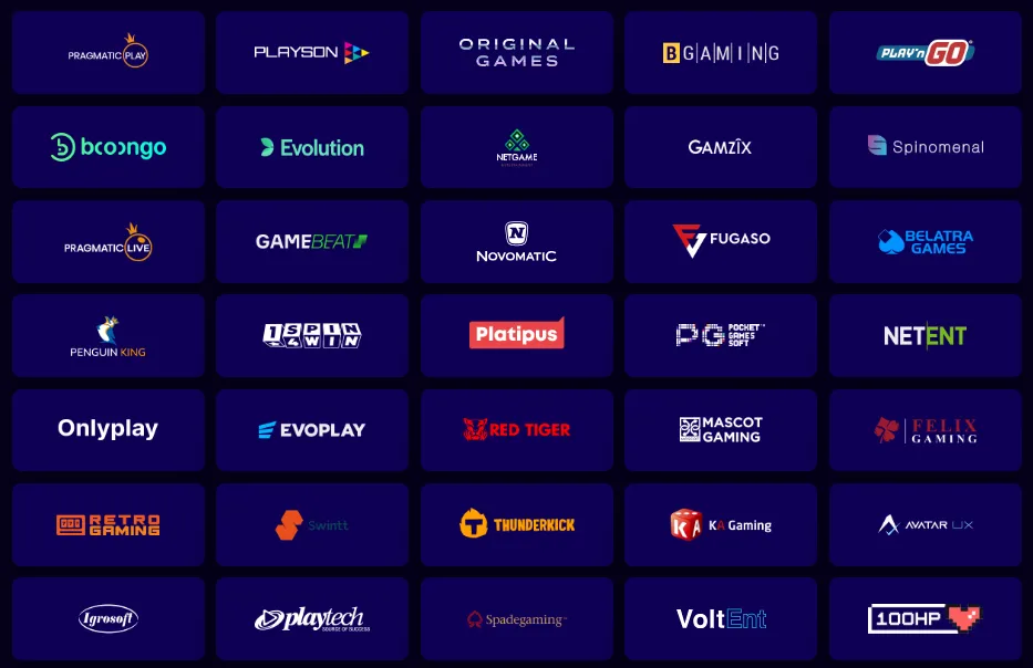 spinbuddha casino providers